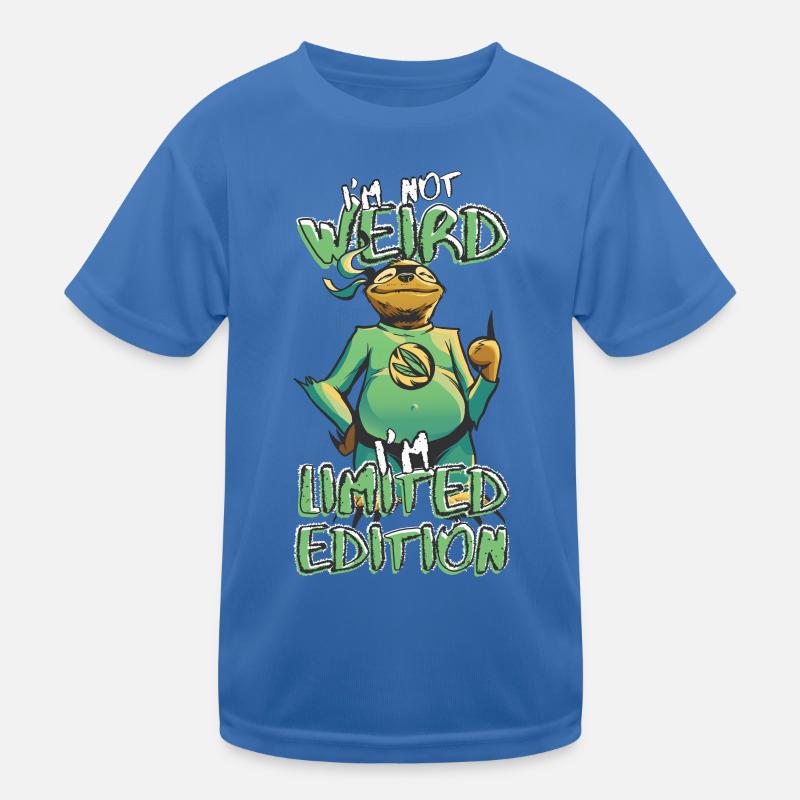 Cool Cartoon Sloth - Limited Edition - Saying Kids Functional T-Shirt