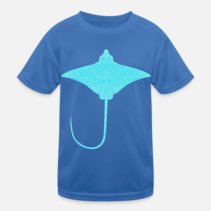 Rochen – Eleganter Schwimmer der Meere Kinder Funktions-T-Shirt