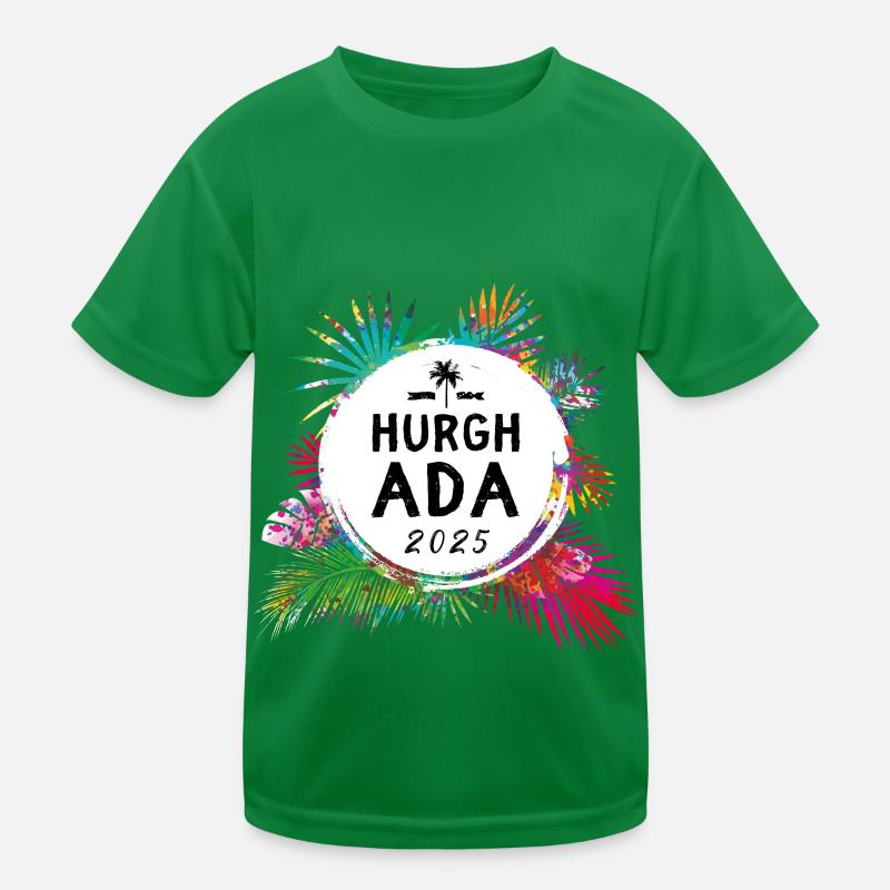 Hurghada 2025 Coloré T-shirt sport Enfant