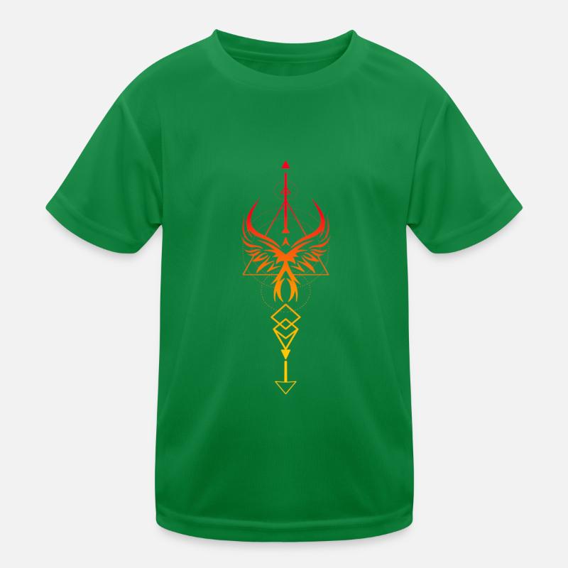 Symbole verticale phénix Valkyrie T-shirt sport Enfant