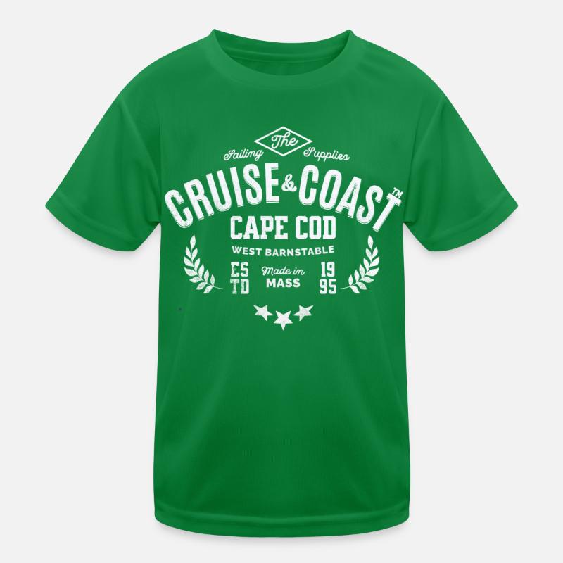 Kreuzfahrtküste Cape Cod Kinder Funktions-T-Shirt
