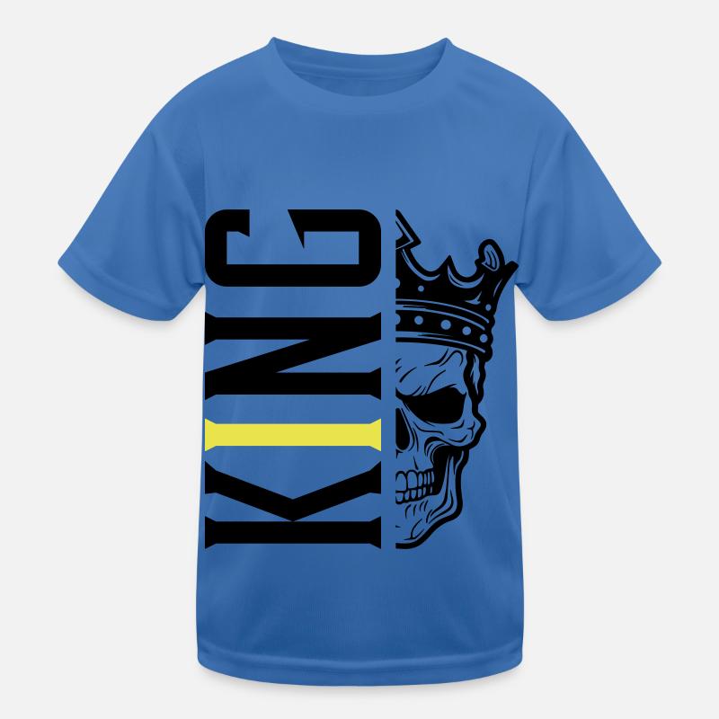 Crâne de roi T-shirt sport Enfant