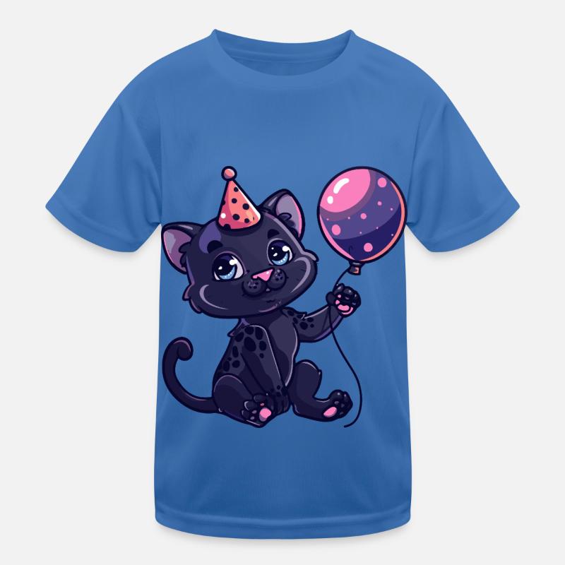 Bébé d’anniversaire de panthère T-shirt sport Enfant