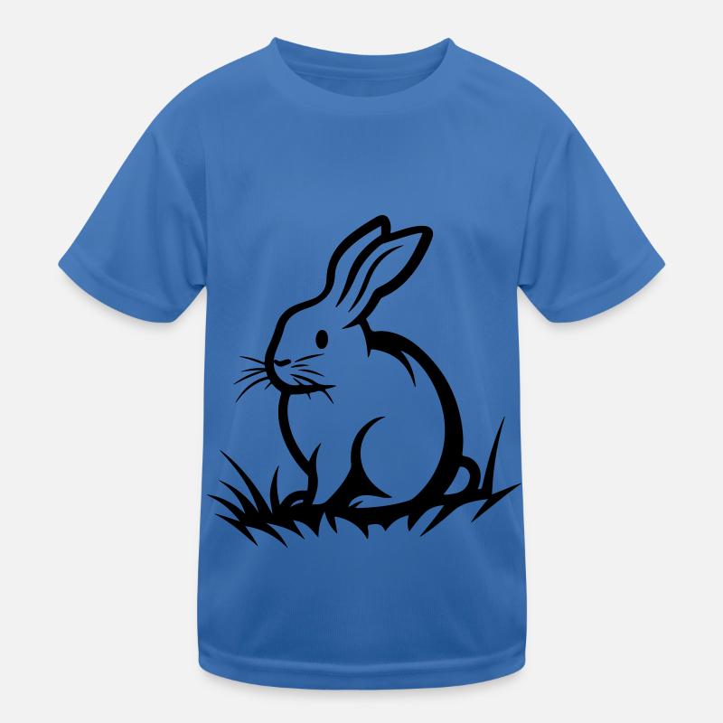 Bunny Easter Kids Functional T-Shirt