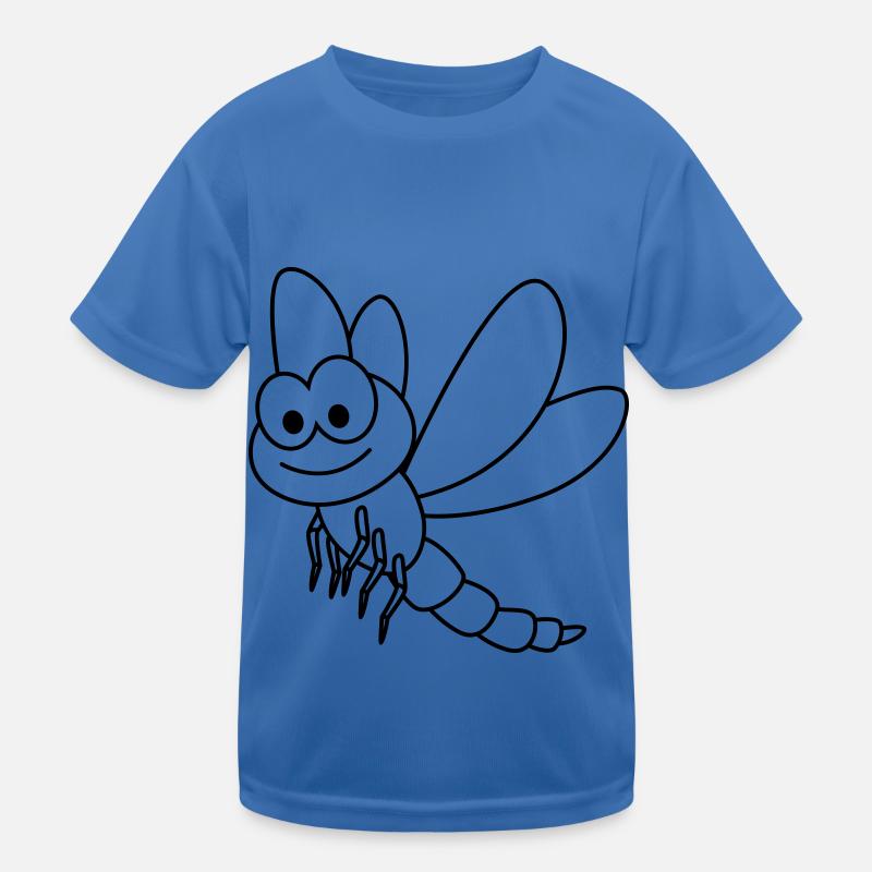 Drachenfliege libelle Kinder Funktions-T-Shirt