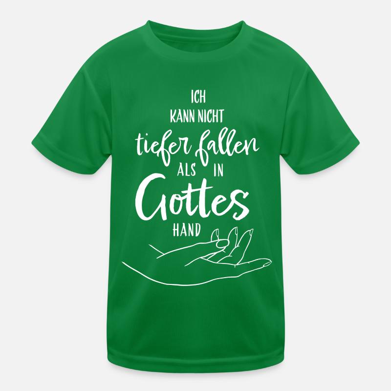 Gott Jesus Christ Glaube Bibel Kirche Geschenkidee Kinder Funktions-T-Shirt