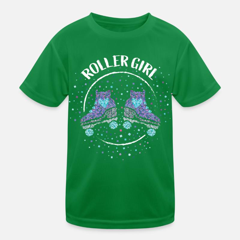 Roller Girl Roller Skating Roller Skate T-shirt sport Enfant