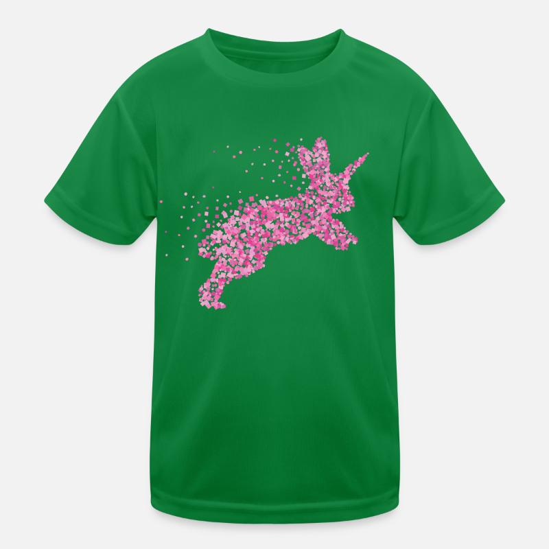 Rabbit Unicorn Rabbit Dwarf Rabbit Kids Functional T-Shirt