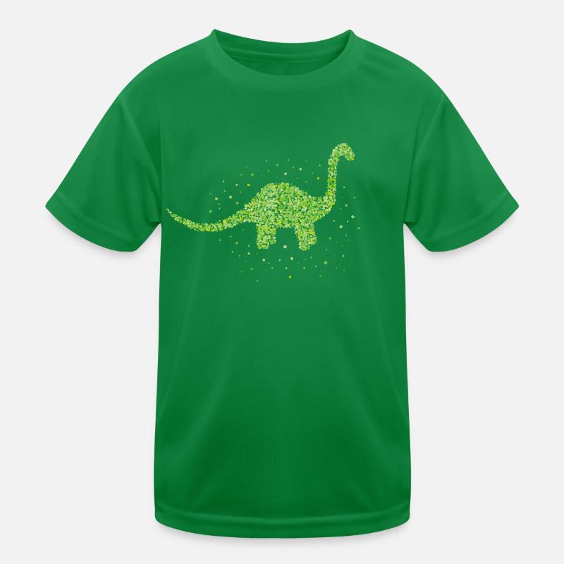 Brachiosaurus Dinosaur Dino Gift Kids Functional T-Shirt
