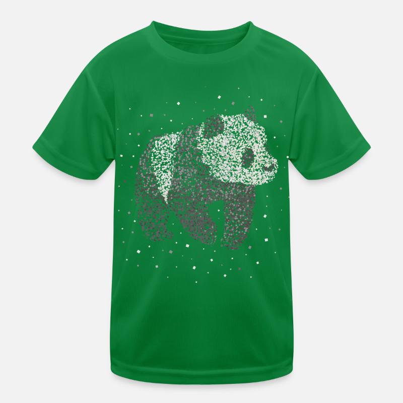 Panda Panda Bears Panda Lovers Kids Functional T-Shirt