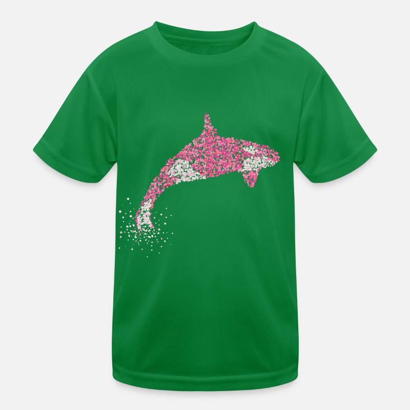 Killerwal Killerwale Mörderwal Orka Kinder Funktions-T-Shirt