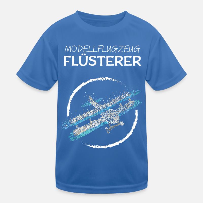 Modellflugzeug Modellflieger Modellbau Kinder Funktions-T-Shirt