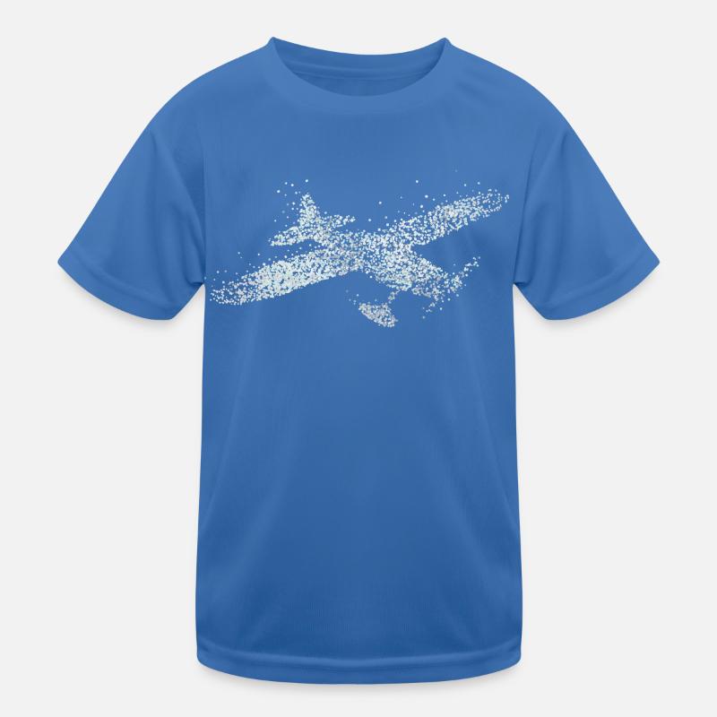 Modellbau Modellflugzeugbauer Flieger Kinder Funktions-T-Shirt