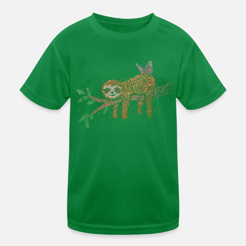 Sloth lovers fatigue sleeping Kids Functional T-Shirt