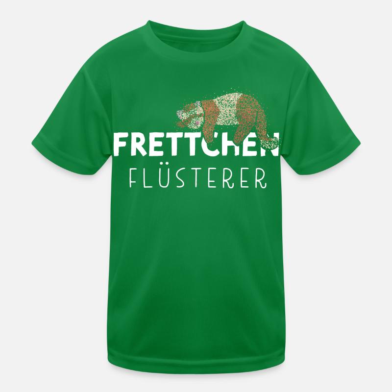 Frettchen Flüsterer Otter Fischoffer Kinder Funktions-T-Shirt