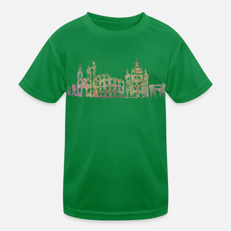 Rom Skyline Silhouette Städtetrip Italia Kinder Funktions-T-Shirt