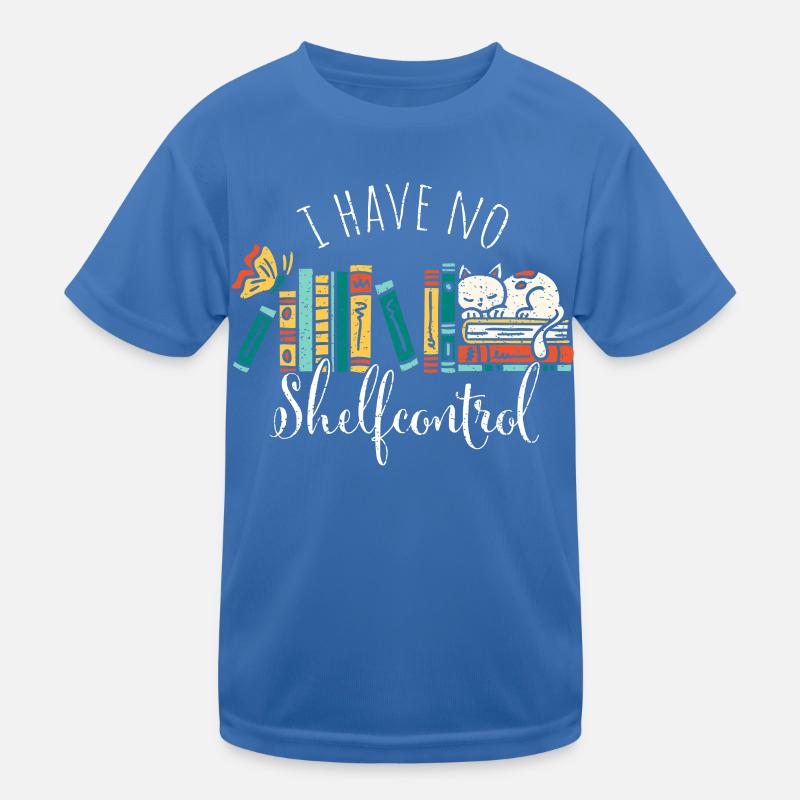 Shelfcontrol Books Read Librarian Novel Kids Functional T-Shirt