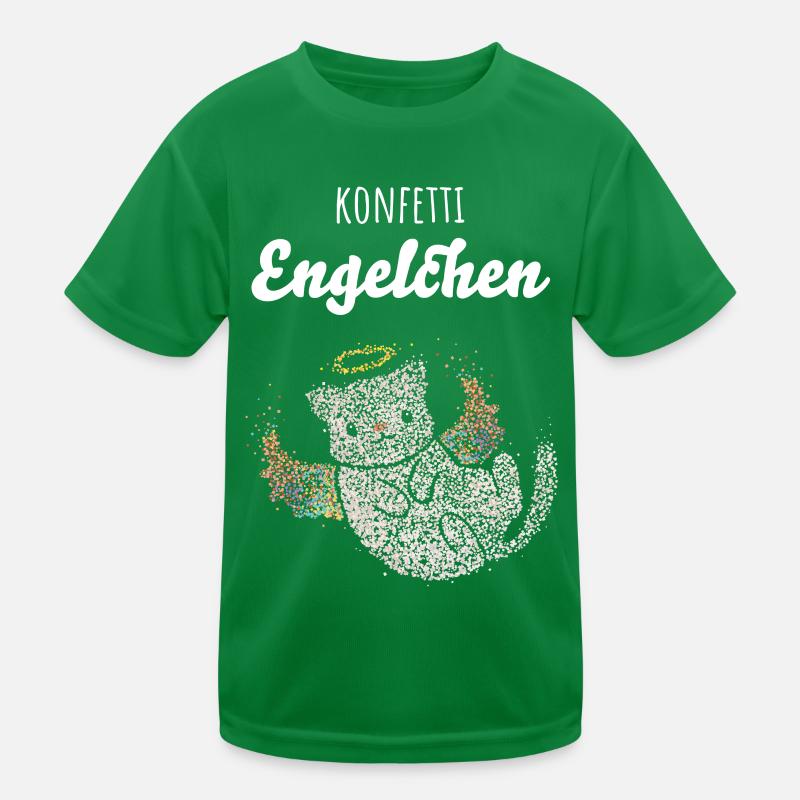 Konfetti Engelchen Karneval Köln Fasching Konfetti Kinder Funktions-T-Shirt