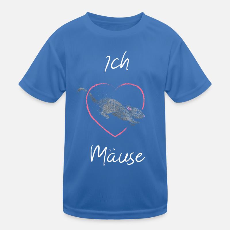 I love mice Mice lovers House mouse Breeding mice Kids Functional T-Shirt