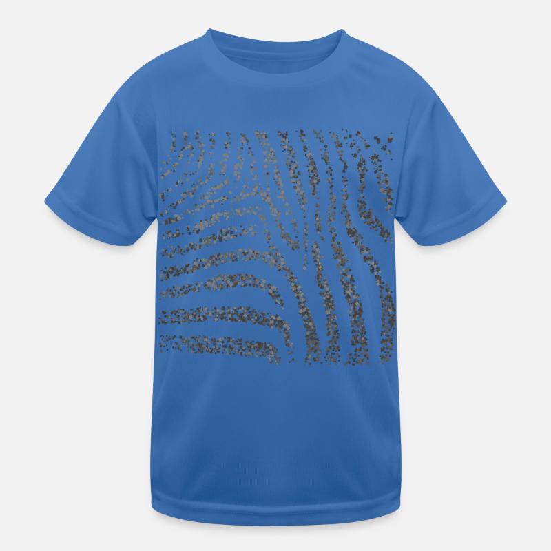 Zebra Zebra Crossing Pattern Costume Replacement Carnival Kids Functional T-Shirt