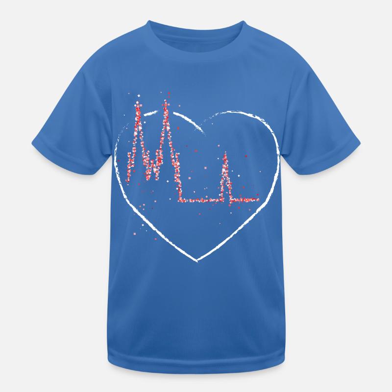 Cathédrale de Cologne Carnaval de Cologne Carnaval Confettis Colonia T-shirt sport Enfant