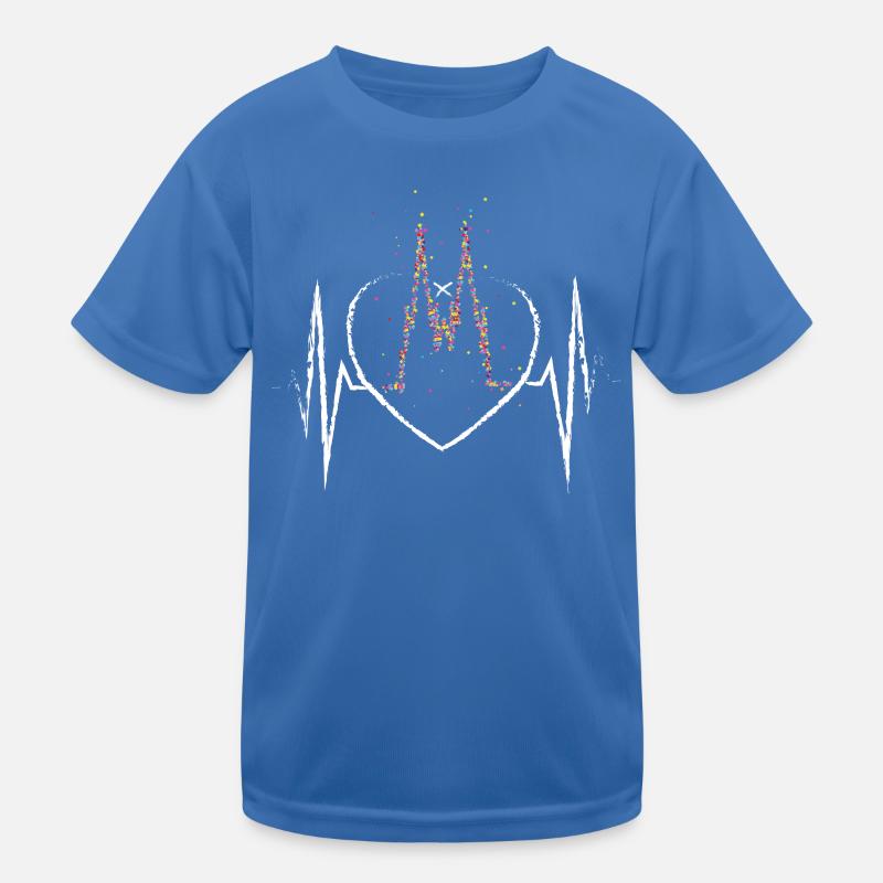 Carnaval de Cologne Cologne Kölle Heartbeat Carnaval T-shirt sport Enfant