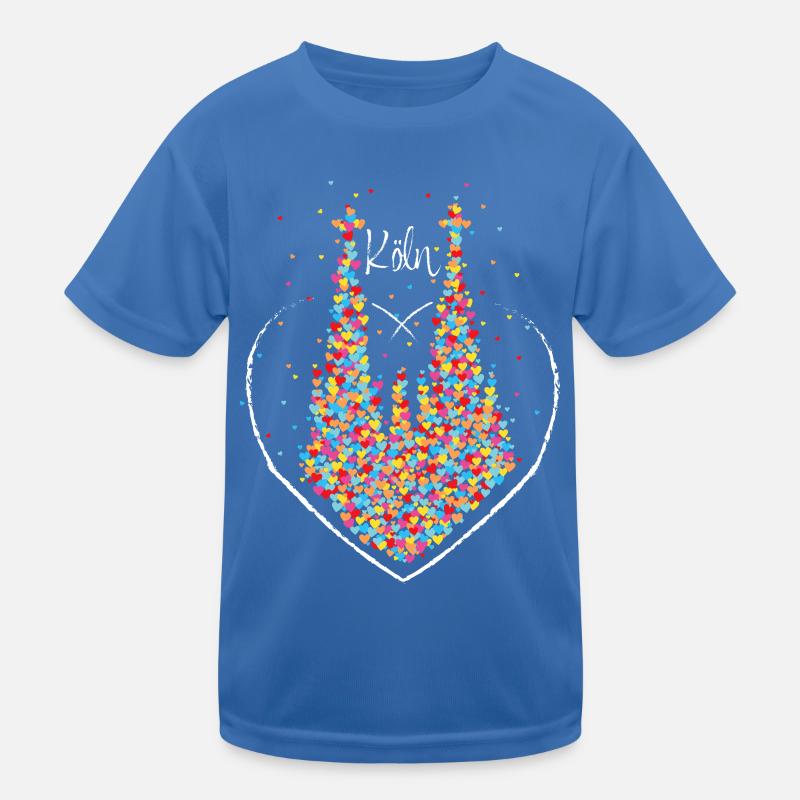 Cathédrale de Cologne Cologne Kölle Colonia Carnaval T-shirt sport Enfant