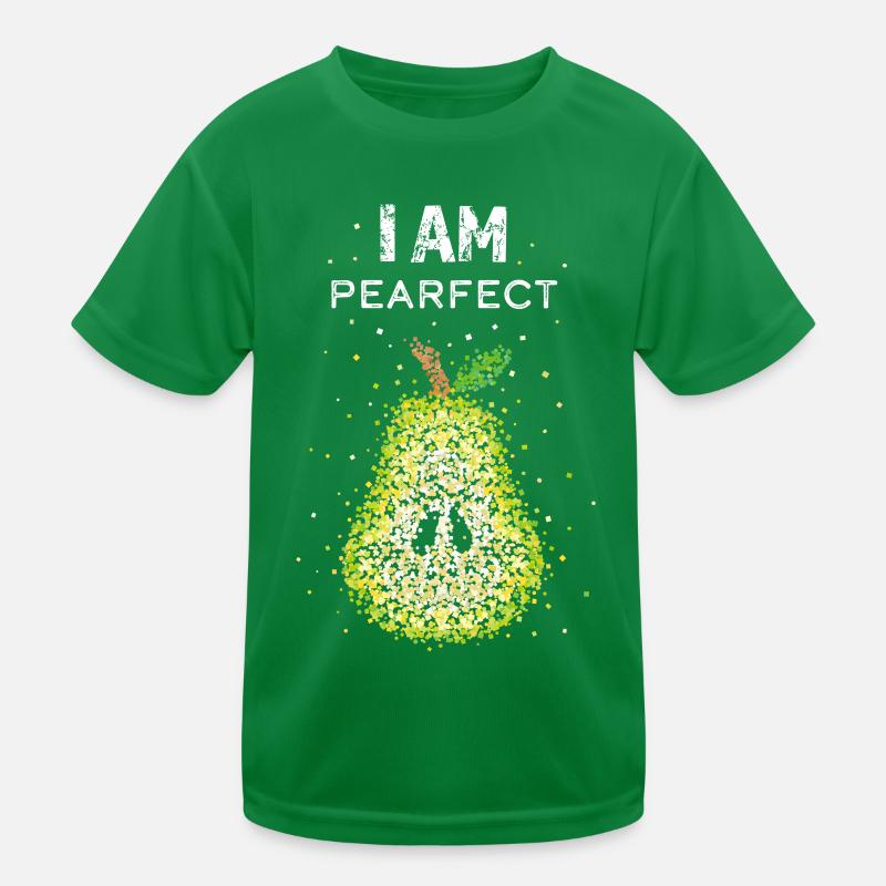 Costume de poire Remplacement Carnaval Confettis T-shirt sport Enfant