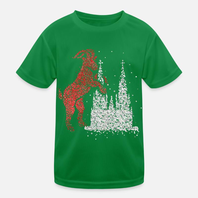 Cologne Cathedral Cologne Red White Kölle Carnival Confetti Kids Functional T-Shirt