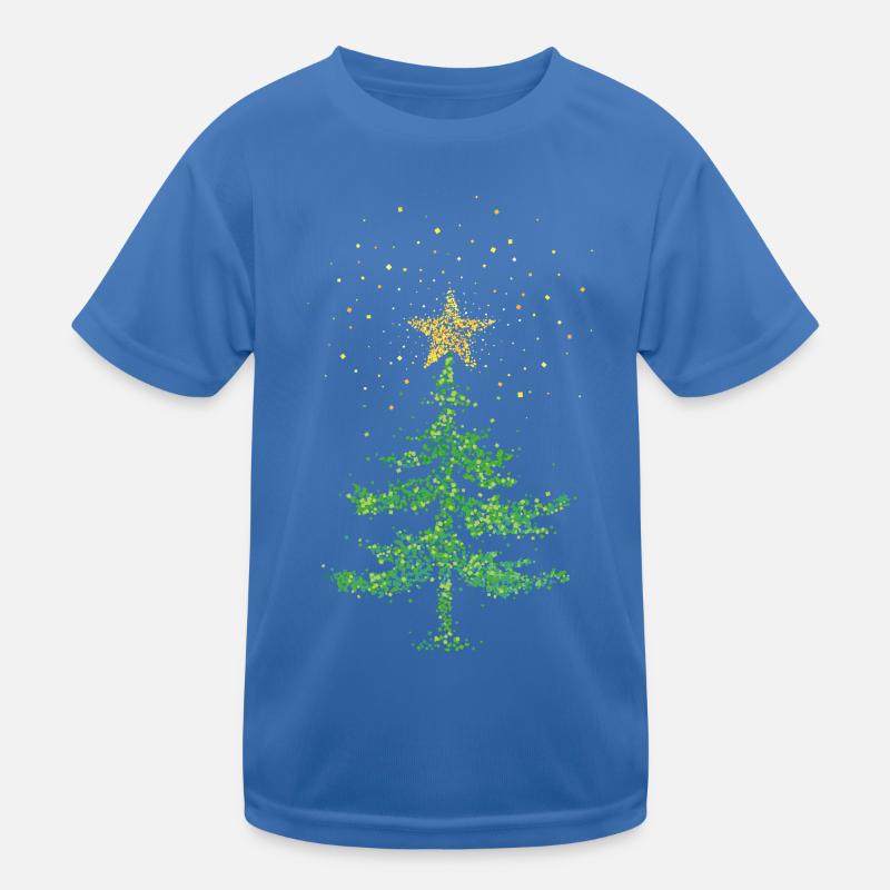 Weihnachtsbaum Christbaum Weihnachtsstern Kinder Funktions-T-Shirt