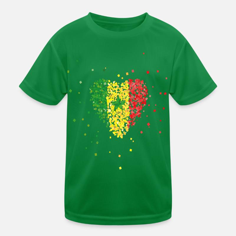 Sénégal Drapeau du Sénégal Drapeau du Sénégal Drapeau du Sénégal T-shirt sport Enfant