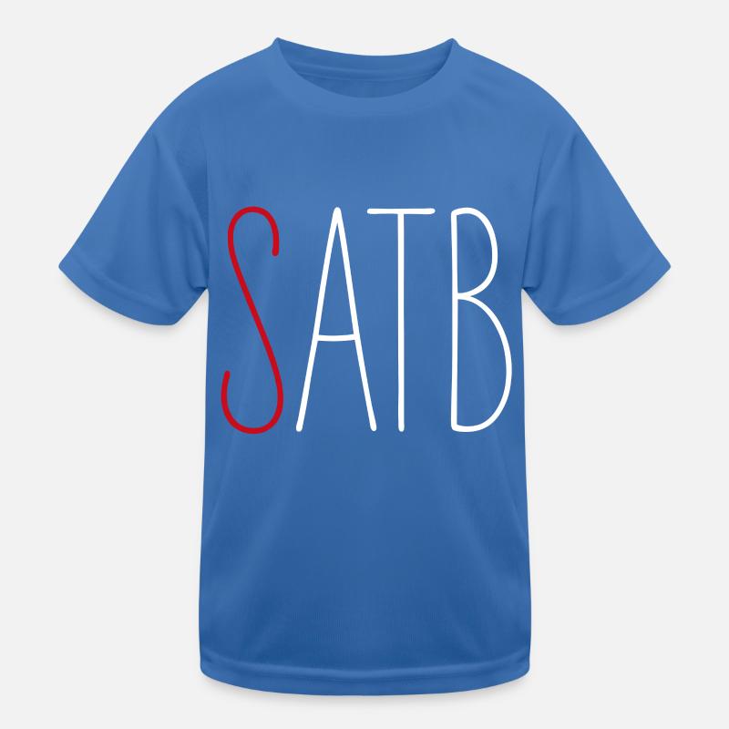 SATB Sopran Sängerin Musikerin Chor Singen Kinder Funktions-T-Shirt