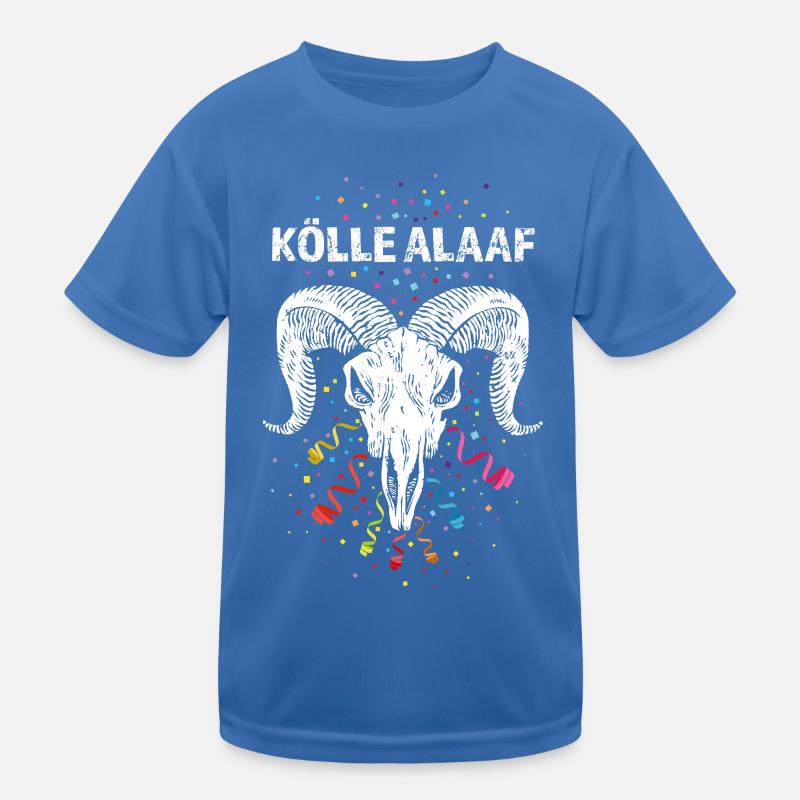 Kölle Alaaf Kölner Karneval Konfetti 5. Jahreszeit Kinder Funktions-T-Shirt