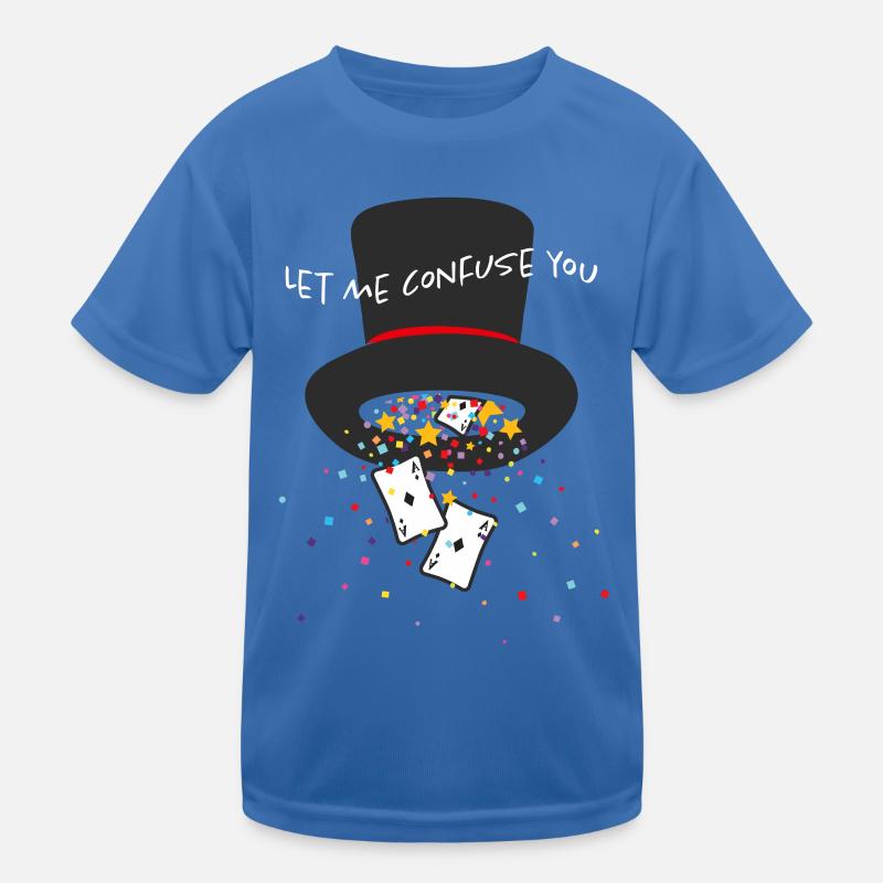 Illusionist Magic Show Card Magic Card Tricks Kids Functional T-Shirt