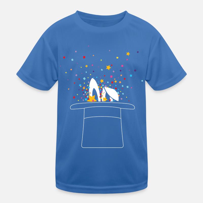 Magic Hat Bunny Bunny Hobby Magician Magic Show Kids Functional T-Shirt