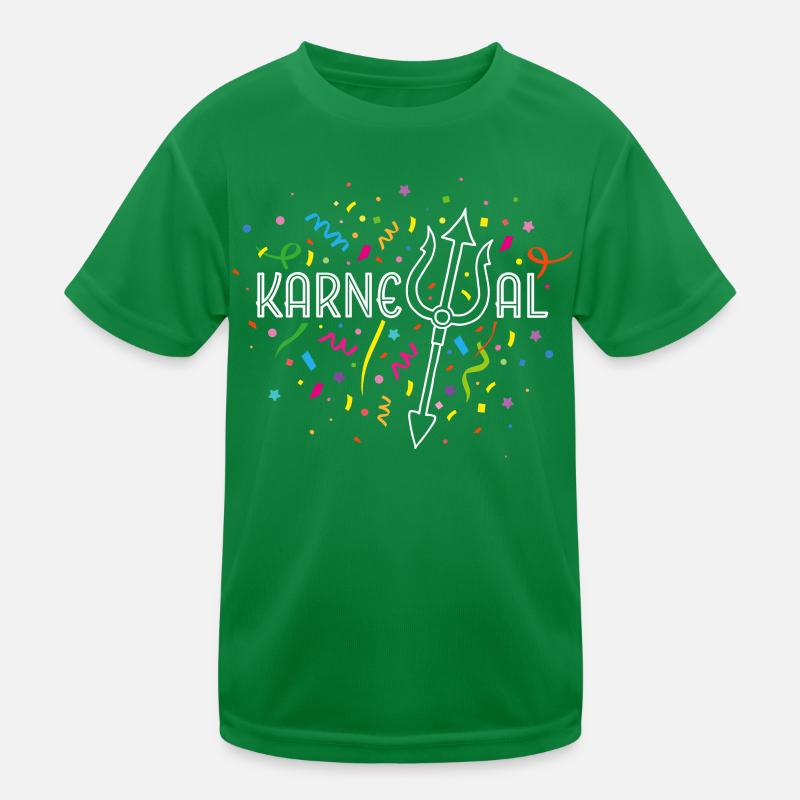 Remplacement du costume de Poséidon confettis de carnaval T-shirt sport Enfant
