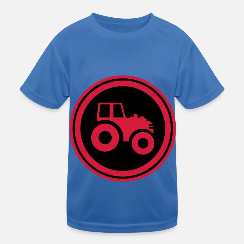 Traktor Symbol Kinder Funktions-T-Shirt