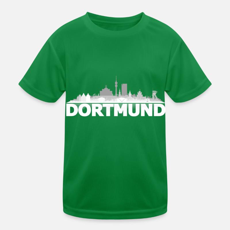 dortmund hell Kinder Funktions-T-Shirt