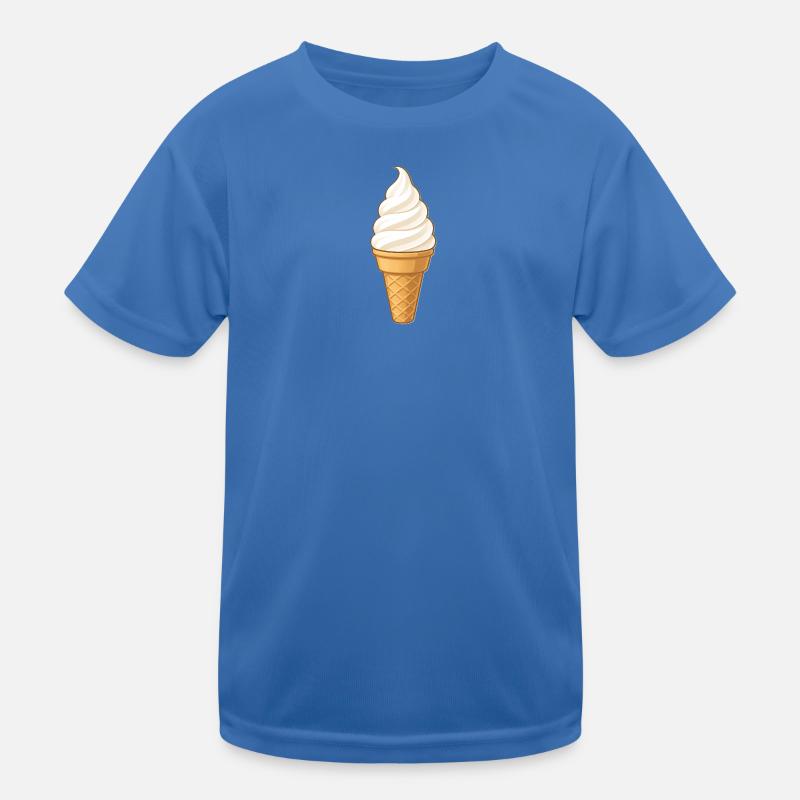 Vanille-Softeis Kinder Funktions-T-Shirt