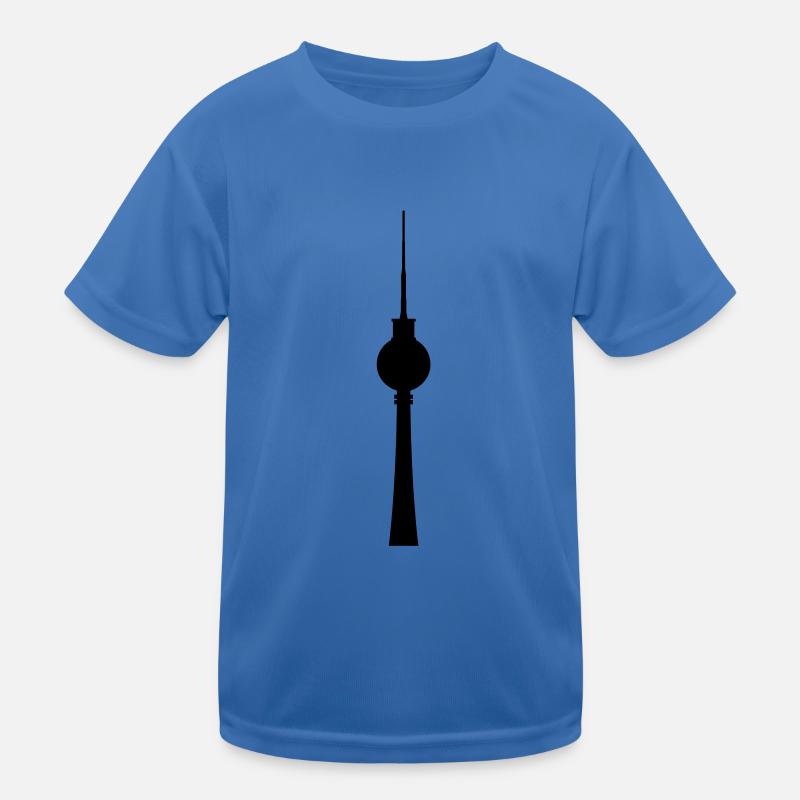 Fernsehturm Kinder Funktions-T-Shirt