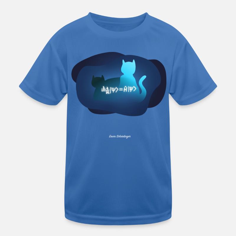 Erwin Schrödinger — Équation et chat T-shirt sport Enfant