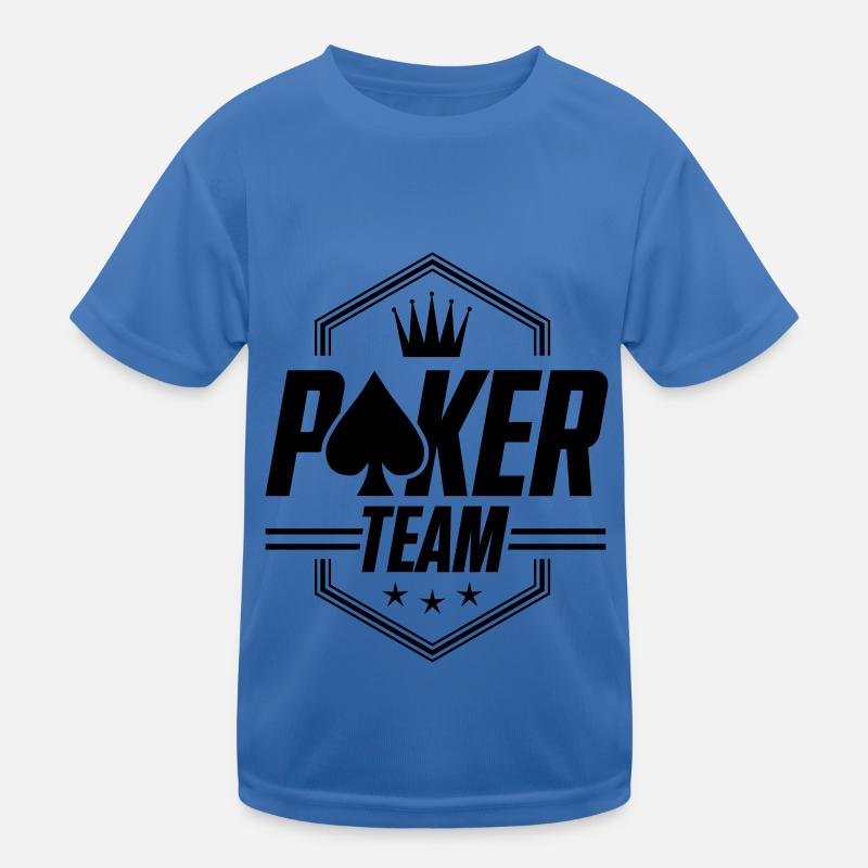 équipe de poker T-shirt sport Enfant