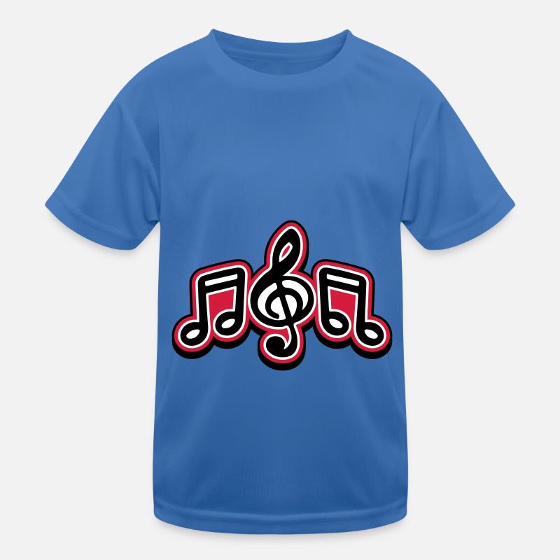 Clé de symbole de musique T-shirt sport Enfant