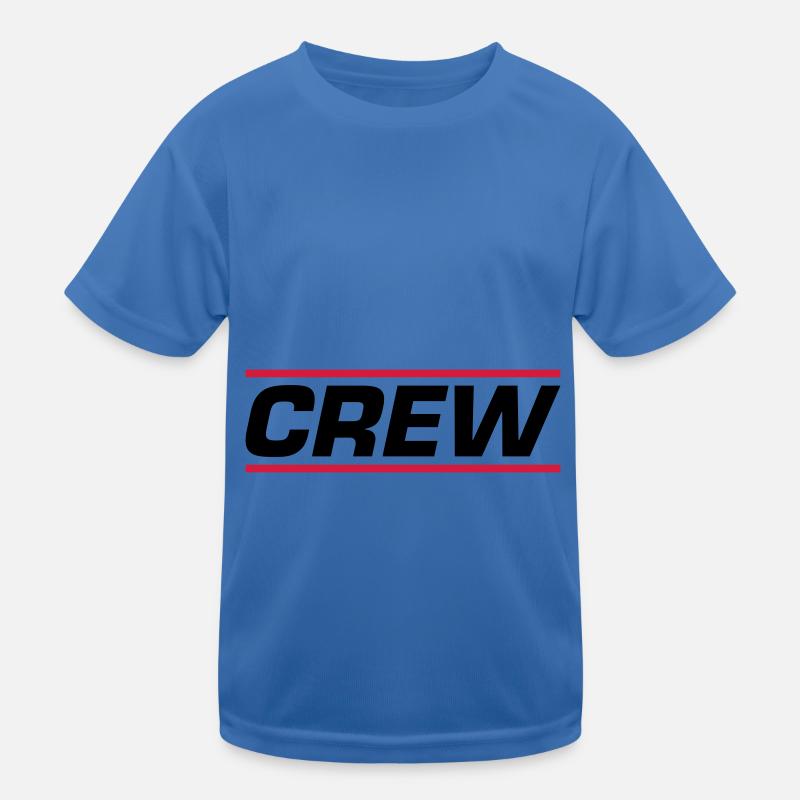 Conception de l’équipage T-shirt sport Enfant
