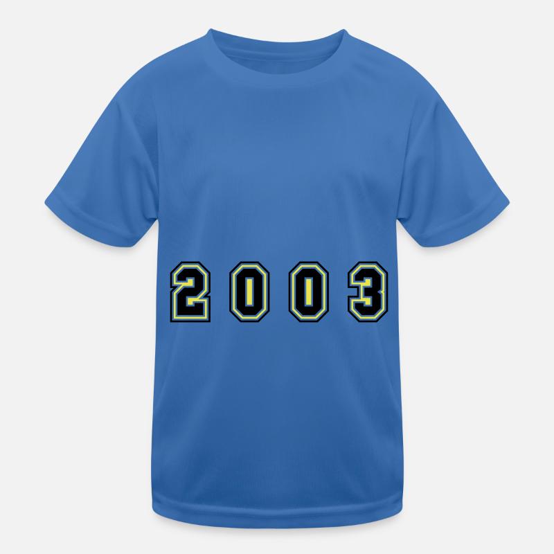 Numéro de l’année 2003 T-shirt sport Enfant