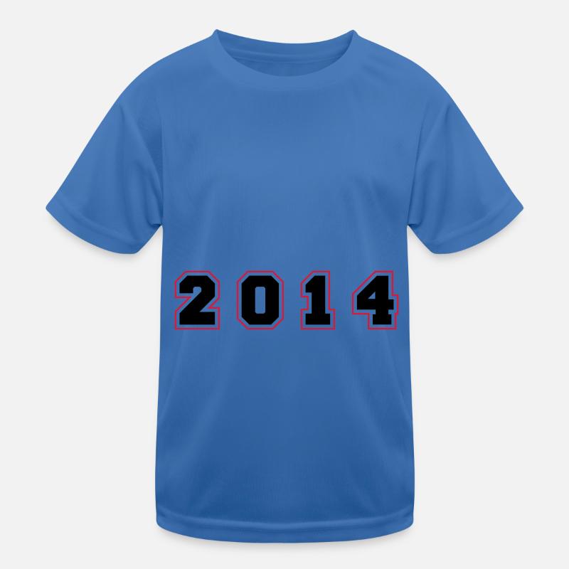 2014 Year Number Kids Functional T-Shirt