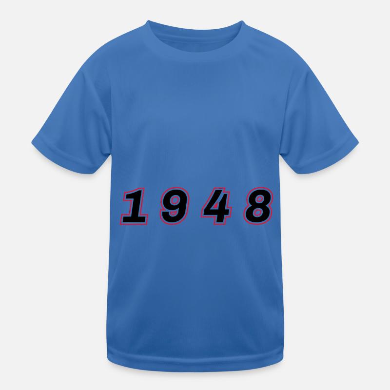 1948 Year Number Kids Functional T-Shirt