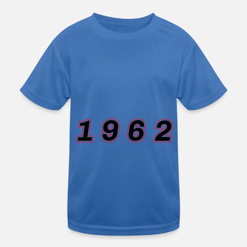 1962 Year Number Kids Functional T-Shirt