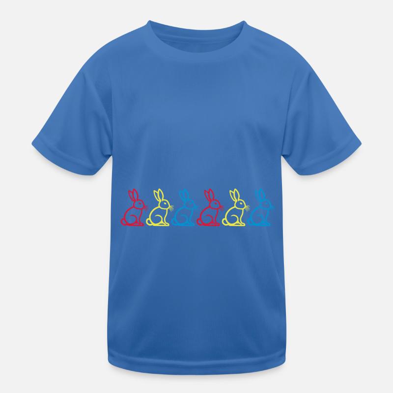 Bunny Easter Kids Functional T-Shirt