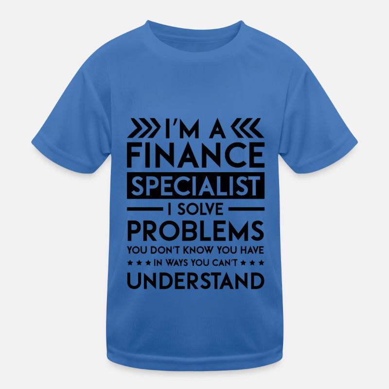 Financial advisor specialist Kids Functional T-Shirt